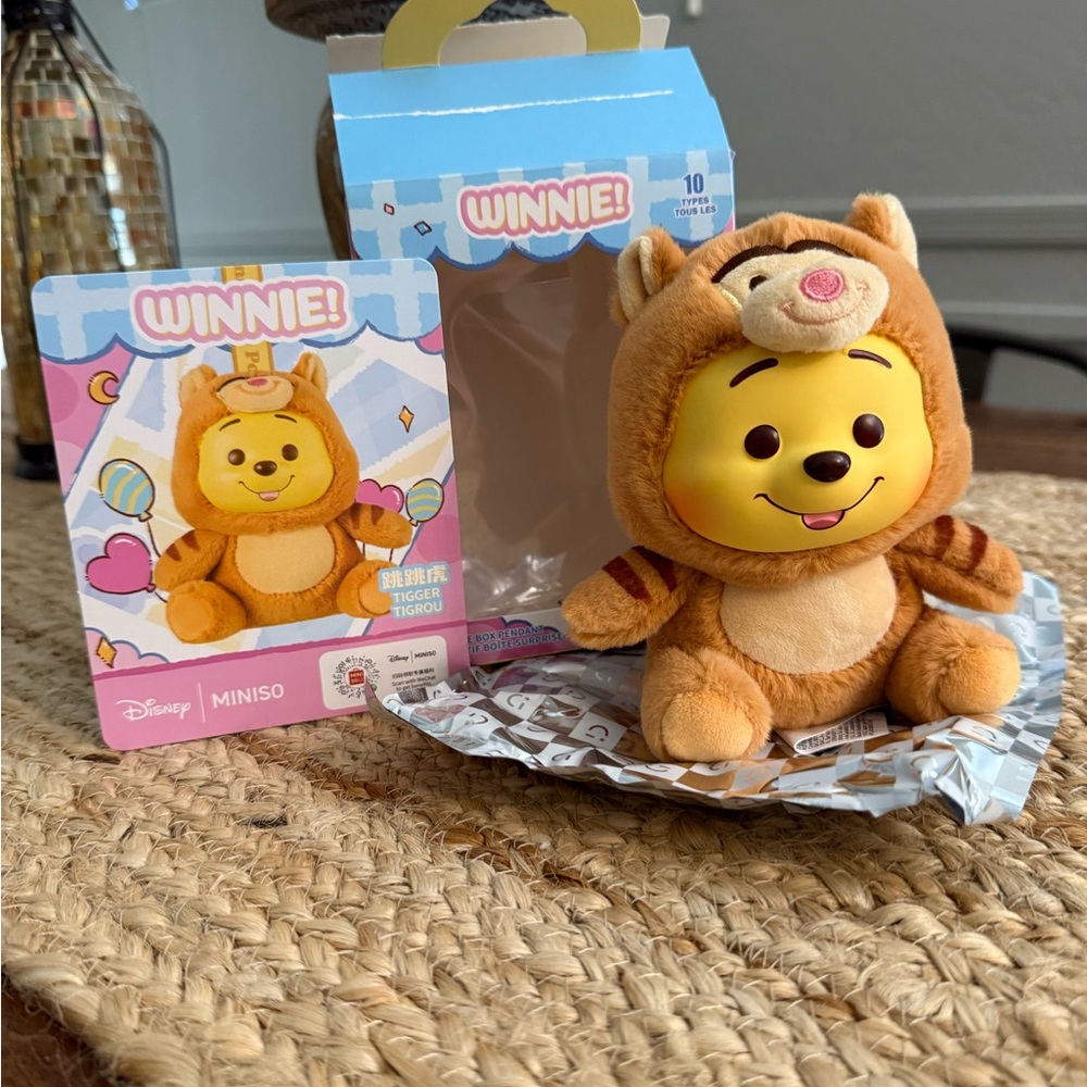 Authentic Disney Winnie the Pooh Tigger Miniso